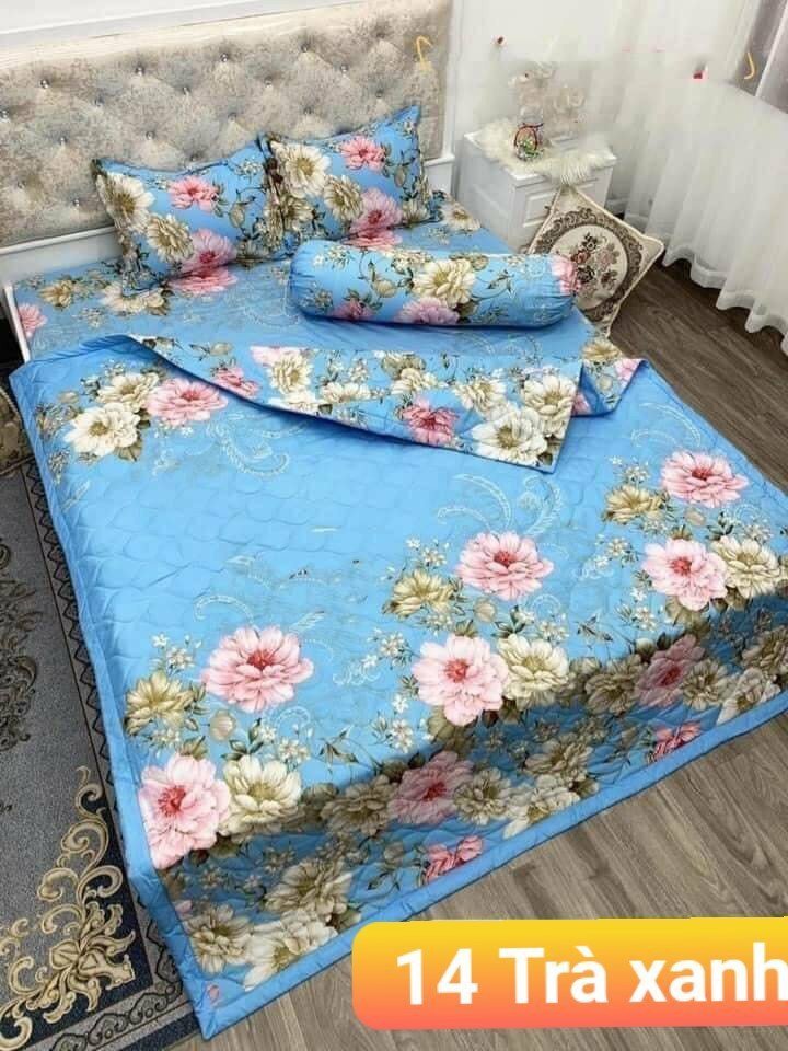 z4584628957806_6bbfdc75bb9d5c84ef66bb58d2bcb9e8 BỘ CHĂN GA GỐI COTTON POLY TRÀ XANH