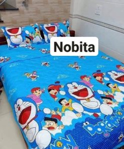 BỘ CHĂN GA GỐI COTTON POLY NOBITA