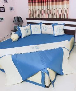 BỘ CHĂN GA GỐI COTTON SATIN 7 MÓN